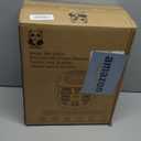 Foot Spa Bath Massager with Heat Bubbles and Vibration Massage and Jets, 16 OZ Calming Lavender Foot Soak Epsom Salt, Miwhale Foot Soaker With Red Light, 22 Massage Rollers, Adjustable Temp -Purple