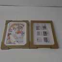 Toner Depot 2 Pack Kids Art Frames 9.5x13 Front Opening Kids Artwork Storage Frames, Quick Change Photo Frame Displays 50-100 Works of Art, for 3D Picture, Crafts, Hanging Art, Portfolio (Gold)