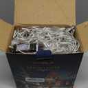 Christmas Lights String Outdoor Indoor, Xmas Tree Decorations Lights, Plug in Twinkle Fairy Light with Remote Timer Dimmable for Room Yard Holiday Party Wedding Decor (Multicolor, 403FT 1200 LED)