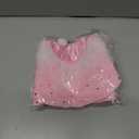 KOUPA Pet Wedding Costume for Cat Small Dogs, Sparkly Cat Clothes Tulle Cloak for Puppy Kitten, Halloween Dog Outfit Suit for Party Holiday Christmas, Pink