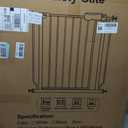 Fairy Baby Extra Wide Baby Gates 71.7-76.3 Inch, Auto Close Child Safety Gates for Stairs Banister Doorways Hallway,Indoor Safety Child Gates for Kids or Pets