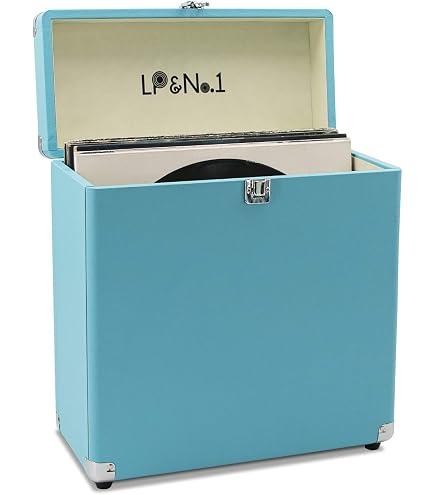 Victrola Collector II - Vinyl Record Storage Case, Holds 30+