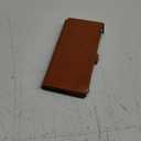 XcaseBar Compatible with Samsung Galaxy S25 Ultra Wallet case with Zipper Credit Card HolderRFID Blocking,Flip Folio Book PU Phone case Shockproof Cover Women Men for S25 Ultra case Light Brown