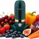 Produce Cleaner Portable OH-ion Fruit & Vegetable Washer, Deep Cleans Produce, Meat & Seafood in 10 Minutes, No Scrubbing, IPX7 Waterproof, for Home, Travel & Outdoor