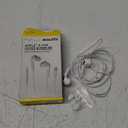Acoustix Apple 8-pin Stereo Audiobuds With In-Line Microphone And Remote White