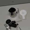 Y-Step 25 PCS Espresso Accessories Kit, Espresso Tamper Kit Coffee Tamper Set, 51mm Espresso Tamper with Spring Loaded Calibrated, 51mm Espresso Puck Screen and Dosing Funnel, WDT Tool, Latte Art Kit