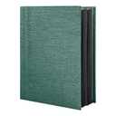 HoneyTolly Photo Album 4x6 100 Pockets for Wedding Gifts,Linen Hardcover Picture Albums for Family Anniversary Baby Vacation Pictures. Pack of 2