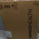 Carex 3 Wheel Walker for Seniors, Foldable, Rollator Walker with Three Wheels, Three Wheel Rolling Walker Height Adjustable for Seniors, Blue, Trio, Folding