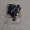 Zmart Women High Waist Bikini Bottoms - Full Coverage Ruched Bathing Suit Swim Bottom Swimsuits Swimwear (Medium, Black)