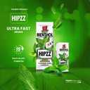 Hipzz Aroma Flavor Cards - Menthol Ultra Fast - Works in 15min or less - Insert, Infuse, Enjoy! (Full Box of 20) incl. Frugal Smoker Sticker