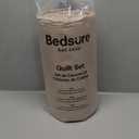 Bedsure Quilts King Size - Lightweight Bedspreads King Size with Basket Weave Pattern, Soft Quilt Bedding, Taupe Comforter Coverlet for All Seasons (106" x 96")
