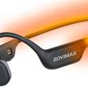 2026 Bone Conduction Headphones with Adjustable LED Safety Light, Open Ear Wireless Sports Headphones with Leak-Free Mic, IP67 Waterproof & Windproof Headsets with Bluetooth 6.0 Tech for Workout/Games