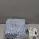 Homemate Electric Heated Blanket Twin - 62"x84" Heating Bed Blankets Throw with 10 Heating Levels 8 Hours Auto Off Fast Heating Over-Heated Protection Ultra Soft Warm Flannel ETL Certified Blue