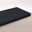 Memory Foam Chair Pads Non-Slip Rubber Back Indoor Swing /Settee Cushion 48inX18inX2in(122X45.5X5CM), Black