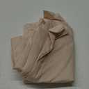Body Pillowcase, Cooling Viscose from Bamboo Pillow Cover with Zipper Closure, Soft Moisture-Wicking for Hot Sleepers, Hair and Skin-Friendly, Light Khaki, 1 Pack