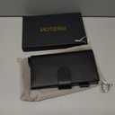 Moterm Leather Cover for Hobonichi Weeks - Fits Hobonichi Weeks/Weeks Mega, with Back Pocket (Pebbled-Black)
