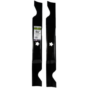 Amazon.com : MaxPower 561739B 2 Blade Set for 46" Cut Craftsman, Husqvarna, Poulan Replaces OEM no. 405380, 594892801, 532405380, CMXGZAM110147 : Lawn And Garden Tool Replacement Parts : Patio, Lawn & Garden