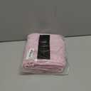 Wrap Around Dust Ruffle Bed Skirt - Light Pink - for Full Size Beds with 18 Inch Drop - Elastic Strap - Adjustable Pleated Bedskirt with Brushed Fabric and Wrinkle Free - for Women, Men, Kids & Teens