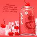 Poppi Sparkling Prebiotic Soda Beverage with Apple Cider Vinegar, Seltzer Water and Fruit Juice, Shirley Temple, 12 Fl Oz, Pack of 12 (EXP 04/01/27)