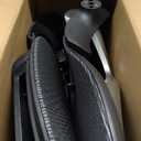 ELABEST X100 Ergonomic Mesh Office Chair with Footrest, Big and Tall Hone Desk Chair with 5D Flip-Up Arms, Adjustable 3D Lumbar Support,Gaming & Executive Computer Chairs (Midnight Mist)