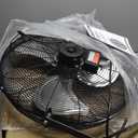 Tornado - 20 Inch High Velocity Industrial Wall Fan - 4750 CFM - 3 Speed - 6 FT Cord - Industrial, Commercial, Residential Use - UL Safety Listed