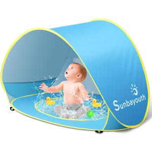 Sunba Youth Baby Pool Tent, UV Protection Infant Pop Up Sun Shelters Shade
