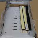 Pull out Cabinet Organizer, 2-pack, Expandable(12"-20") Heavy Duty Slide out Drawers Fixed with Adhesive Nano Film for Pots, Roll out Shelf Storage for Kitchen Base Cabinet Organization(3 Rails) (White)