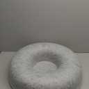 CATTASAURUS Peekaboo Cat Cave for Multiple & Large Cats Up to 30-45 Lbs, Scratch Detachable & Washable Tunnel Bed, Comfy Donut Cat Cave (Light Gray, Large)