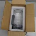 Mason Water Jar Wide Mouth 24 oz Mason Jar Sealed Plastic Lid with Pouring Air Tight Leak Proof Suitable for Tea, Milk, Lemonade, Juice, Coffee, Beverages