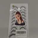 Losha Manga Lashes Fluffy Faux Mink Lashes Natural Look 10 Pairs Asian False Eyelashes Pack Look Like Individual Clusters (6D75)