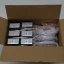 6 Pack 4 Inch LED Recessed Lights with Junction Box, Recessed Lighting 4 Inch 5CCT Dimmable 2700K-6000K, 9W 850lm Canless Downlight-ETL and Energy Star Certified (4INCH, 6P-5CCT-WH)