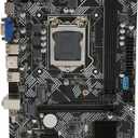 LGA 1151 Computer Motherboard, M ATX Motherboard for Desktop PC, 100Mbps NIC M.2 USB3.0 SATA3.0