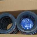 Diaper Genie Essentials Round Refill 8-Pack | Holds Up to 2560 Newborn Diapers | Features Unscented Continuous Film | Compatible with Diaper Genie Complete and Expressions Pails,8 Count (Pack of 1)