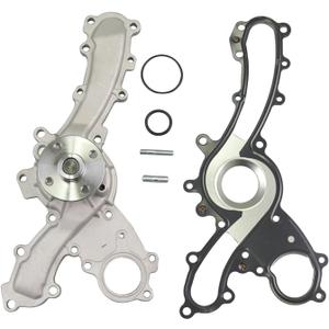 REVO Engine Water Pump with Gasket AW6047 Replacement for Toyota Avalon Camry Highlander RAV4 Sienna Venza & Lexus ES350 RX350 RX450h V6 3.5L Replace#1610009440 16100-39455 170-7370