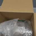 Zhehao 50 Set Christmas Plastic Cups Bulk 12 oz Clear Disposable Christmas Cups with Lids and Straws Santa Snowman Xmas Tree for Party Beverages Juice Coffee Drinks