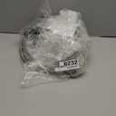 2 Pack Hanging Planters for Indoor Plants with 5.5" Pot + Ceiling Hook + Extender Chain | Hanging Plant Holder, Metal Minimalist Planter, NO Plant incld (Black)