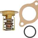 18-3677 Thermostat Repair Service Kit for OMC and Vol-vo Penta 4.3L 5.0L 5.7L 5.8L SternDrive Motors replaces 379754 383307 3852216 3856961 Sierra 18-3554