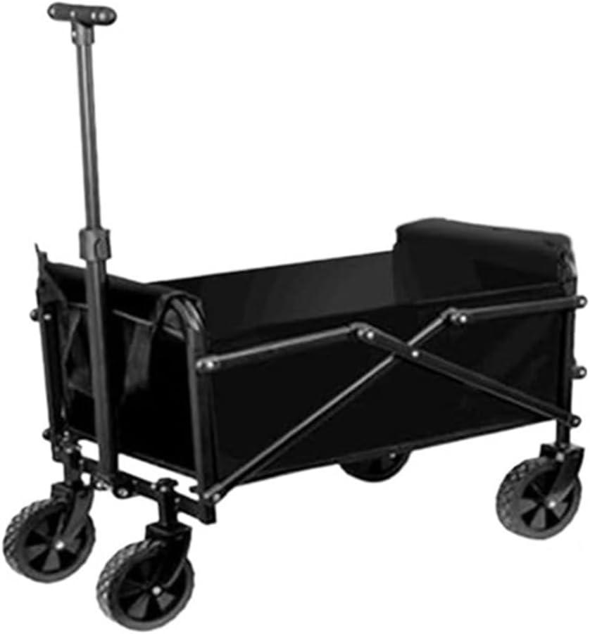 Camping Car Folding Cart Outdoor Trolley 4L Portable Cart Family Travel Table Garden Beach Trolley Shopping Cart Camping Equipment Multifunctional (4in)