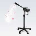 Professional Face Steamer, Adjustable Height and Angle, Facial Steamer Clean Skin Firming Pores and Moisturizing Suitable for a Beauty, Spa, at Home