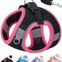 Puppy Harness and Leash Set Training - Dog Vest Harness for Small Medium Dogs (Black, S)