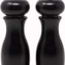 Olde Thompson 6 Caffe Wood Pepper Mill and Salt Shaker Set