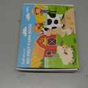 hahaland Busy Book for Toddlers 1-3 - Montessori Toys Busy Board for 1 Year Old Boy Gifts Girl Toys Educational Learning Quiet Activity Books Gifts Toddler Easter Basket Stuffers One Year Travel Toys