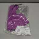 Amazon Essentials Women's High Waist High Leg Bikini Bottom (Medium, Violet)