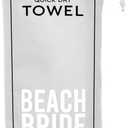 Santa Barbara Design Studio Beach Towels - Quick Dry Microfiber Oversized Towel Bath Sheet, 78" x 35", Beach Bride