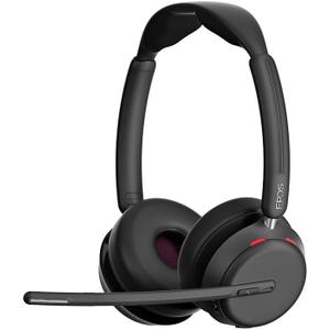 EPOS Impact 1061 ANC High-Performance Bluetooth Headset for PC - Double-Sided, Advanced Noise Cancellation, EPOS AI, Super Wideband Audio, Intuitive Controls, for Professionals in Loud Workspaces