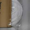 Bell LampShade 6x13x9.3 inch Set of 2, Replacement Lamp Shade for Table Lamp and Floor Lamp, Fabric Linen,Foldable lampshade (Ivory Linen)