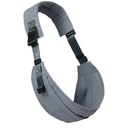 Toddler Carrier - Premium Cotton, Large Seat & Back Support, with Large Pocket, One Size Fits Most, Ideal for 6-48 Months (16-44 lbs), Gray, Regular Fits Up to 4XL