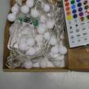 OMIKA 20FT Battery Powered String Lights, 40 LED 24 Color Changing Battery Operated Christmas Light, USB Powered Camping Lights String for Indoor Outdoor Hanging Light for Bedroom Xmas Party Decor