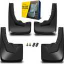 Mud Flaps Fit for 2019-2024 Ram 1500 (New Body Style) Fit for w/OEM Fender Flares (Excl. Ram 1500 Classic or TRX Models) Four Seasons Protection Dedicated Mudguard, 4pc Front/Rear Splash Guards