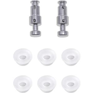 ZLR Pressure Cooker Replacement Parts, Float Valve and Silicone Caps Compatible with Instant Pot, Fits IP Duo 3, 5, 6 QT, Duo Plus 3, 6 QT, Lux 3 QT, Smart 6 QT, Smart WiFi 6 QT, Ultra 3, 6, 8 Quart.
